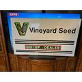 Embossed Vineyard Co-Op Dealer sign marked Grac...