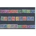 Netherlands stamps. A range of the 1924 / 1926 ...