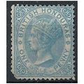 British Honduras 1865 SG1 1d Pale Blue No Wmk M...