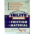 INLITE 1952 friction material Brake Lining Sets...