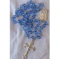 Bluish galss Rosary