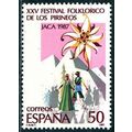 España. 1987. Mi # 2791. Pyrenees Folk Festival...