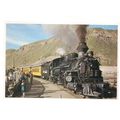 PASSENGER TRAIN, Durango, Colorado postcard c.1...