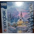 2014 Springbok Village Chapel 1000 Piece Puzzle...