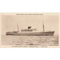Union Castle Line S.S. Braemar Castle Shipping ...