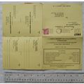 1957 entry form Light & Shadow International Ex...