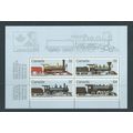 canada mnh sgms1136 sg ms1136 trains locomotive...