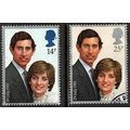 1981 - GB - Royal Wedding - Pair - Very Fine Us...