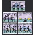 Wallis and Futuna Islands 5v 1992 MNH SG#606-61...