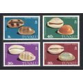 Tuvalu Cowrie Shells 4v 1980 MNH SG#139-142