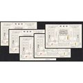 Macao Macau Tea Ceremony 5 MSs 2000 MNH SG#MS1171