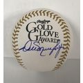 Dale Murphy Signed Autographed Gold Glove Major...