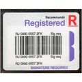 2012 'FALKLANDS REGISTERED LABEL ' (ON GLASSINE...