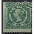 New South Wales 1866 SG162 5d Sea Green Perf 13...