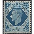 1937 SG474 10d Turquoise-Blue Unmounted Mint . . .