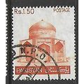 PAKISTAN 1978 MAUSOLEUM OF IBRAHIM 1R.50 ORANGE...