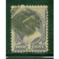 Used 212 1c Benjamin Franklin Barely Clears M01448