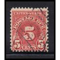 Used J83a 5c Postage Due Average K1452