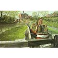 Warwickshire LAPWORTH FLIGHT Postcard (Salmon 6...