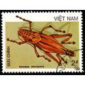 Vietnam 1987 Insect 2d Used Stamp