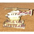 Helicopter Air Evac Life Team Lapel Pin Worn By...