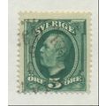 Sweden Stamp Scott #56, Used