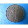 1940 GEORGE VI ONE PENNY FREE POST. (j) AAJ