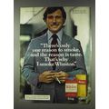 1978 Winston Cigarettes Ad - One Reason to Smoke