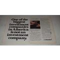 1983 Travelers Insurance Ad - Biggest Investment