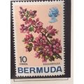 Bermuda QEII 1970 10c Bougainvillea Unmounted M...