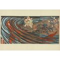 Utagawa Kuniyoshi Slaying In A Giant Carp PB Pa...