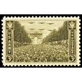 U.S. Troops in France One PACK OF TEN 3 Cent Po...