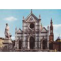 Firenze Basilica S Croce Italy Postcard posted VGC