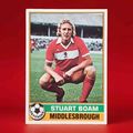TOPPS FOOTBALL RED BACK 1977 #29 Middlesbrough ...