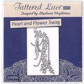 Tattered Lace. Pearl & Flower Swag Die. Die Cut...