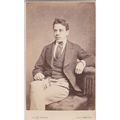 VICT. CDV PHOTO - SEATED YOUNG MAN BY ELLIS, WE...