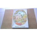WILLOW COTTAGE by Michael Pollard Oval Jigsaw P...