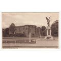 Castle and War Memorial Colchester Postcard Essex