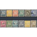 Map: 12 Values - Bolivia 1935 - NM H & FH - MiN...