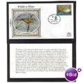 BENHAM SILK 1992 WILDLIFE IN WINTER REDWING