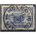 Australia 1934 SG151 3d Blue Fine Used (thin) ..