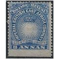 British East Africa 1890 SG12 8a Blue Mounted M...