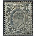 1910 SG249 7d Grey-Black Mounted Mint . . .