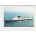 Belgian Marine MV KONING ALBERT Postcard by Tro...