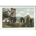 Wales CARNARVON Church Postcard by Christian No...
