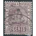 British Guiana 1889 SG197 6c Dull Purple & Brow...