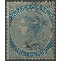 Jamaica 1884 SG17 1d Blue Fine Used....