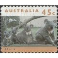 AUSTRALIA, MAMMAL, Koala family, brown 1994, 45...