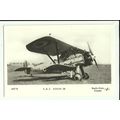 Aviation RAF SISKIN 3A Postcard (Pamlin AM718)