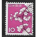 JAPAN 1961 10y CHERRY BLOSSOMS SG 860 FINE USED#3
